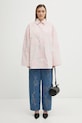 Бавовняна сорочка Rotate 1151031809 рожевий