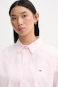 Tommy Jeans koszula bawełniana różowy DW0DW22078