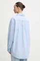 Odzież Stine Goya koszula bawełniana SG.PS26.T138.2464 niebieski