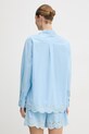 Odzież Stine Goya koszula damska bawełniana SG.SS26.T187.2499 niebieski