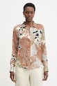 Marciano by Guess koszula damska z wiskozy MELISSA brązowy G6GH09.W1949