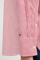 Tommy Hilfiger koszula bawełniana WW0WW48190 czerwony