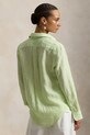 Polo Ralph Lauren cămașă de in 211A96158 verde SS26