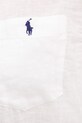 Πουκάμισο από λινό Polo Ralph Lauren 211A96160 λευκό