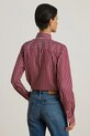 Lauren Ralph Lauren koszula bawełniana 200P03515 czerwony SS26