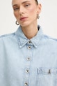 Patrizia Pepe koszula jeansowa niebieski 8C0833.D108