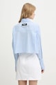 Odzież Patrizia Pepe koszula 8C0856.A544 niebieski