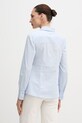 Одежда Хлопковая рубашка Pedro del Hierro 6633451 голубой