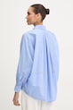 Odzież Ermanno Firenze koszula D48EK031ET1 niebieski