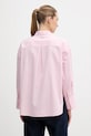 Oblečenie Košeľa s prímesou bavlny Barbour Rosie LSH1721 ružová