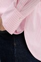 Barbour koszula z dodatkiem bawełny Rosie LSH1721 różowy