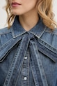 OUI koszula jeansowa 96069 granatowy