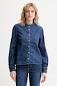 Morgan дамска риза от деним тъмносин CING