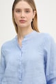 Mos Mosh košeľa dámska ľanová Artina modrá 178000.