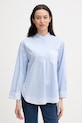 Mos Mosh košilová halenka dámská bavlněná Bronwyn modrá 178040