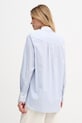 Odjeća Mos Mosh Košulja za žene od pamuka Elinda 177120 plava