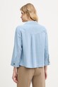 Odzież Mos Mosh koszula damska z lyocellu Celina 176580 niebieski