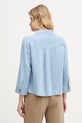 Odzież Mos Mosh koszula damska z lyocellu Celina 176580 niebieski