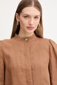 Marella koszula lniana CALIBRI brązowy 2613041184200