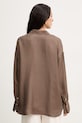 Odzież Marella koszula jedwabna MLMFARO 2613111035200 brązowy
