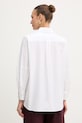 Odzież Marella koszula bawełniana TESO 2613111114200 biały