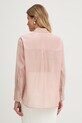 Odzież Marella koszula damska z dodatkiem jedwabiu FATE 2613111224200 różowy