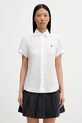 Polo Ralph Lauren koszula lniana 17/1 PD LINEN regular biały 211973366505