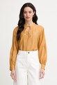 Marella bluză tip cămașă pentru femei, cu modal AFELIO galben 2613111112200