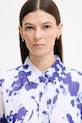 Calvin Klein košeľa dámska modrá LV044F123G