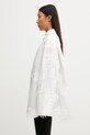 Rotate koszula bawełniana damska 115558400 biały SS26