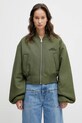Axel Arigato kurtka Lola Bomber Jacket bez kaptura zielony A3744003