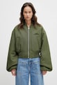 Axel Arigato kurtka Lola Bomber Jacket bez kaptura zielony A3744003