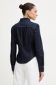 Odzież Trussardi koszula damska jeansowa 5179A200692N granatowy