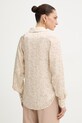 Odzież Trussardi koszula damska z wiskozy 5187A000697N beżowy