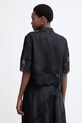 Одежда Twinset рубашка женская льняная 261TT2181 чёрный