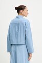 Одежда Хлопковая рубашка Twinset 261TF2081 голубой