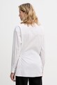 Abbigliamento Sisley Camicia da donna in cotone 58B5LQ0AI bianco