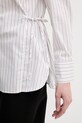 Sisley Camicia da donna in cotone 58B5LQ0AI bianco