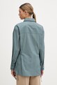 Дрехи Sisley риза дамска памучна 58B5LQ0AI тюркоазен