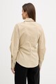 Odzież Sisley koszula 5V5TLQ0AE beżowy