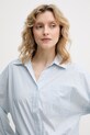 United Colors of Benetton koszula damska z wiskozy 5LRGDQ0DK niebieski