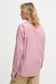 Odzież United Colors of Benetton koszula damska z wiskozy 5LRGDQ0DK różowy