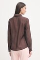 Одяг United Colors of Benetton сорочка жіноча 5S3SDQ0DU коричневий