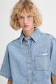 Calvin Klein Jeans košulja za žene traper plava LV047F498G