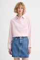 Marc O'Polo koszula damska bawełniana różowy 5000013396