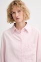 Marc O'Polo koszula damska bawełniana różowy 5000013396