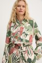 Guess košeľa dámska s viskózou DALIA zelená W6GH22.W1789