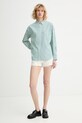 Levi's koszula bawełniana HARLIE BOYFRIEND 001HM.0015 zielony SS26