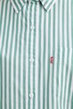 Levi's koszula bawełniana HARLIE BOYFRIEND 001HM.0015 zielony