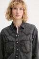 Levi's koszula jeansowa TEODORA WESTERN czarny A7244.0079